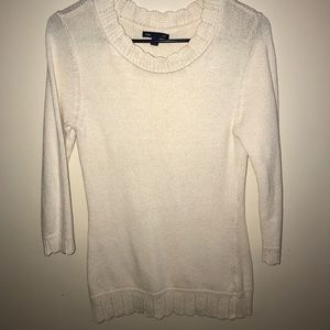 Gap Scalloped Sweater!